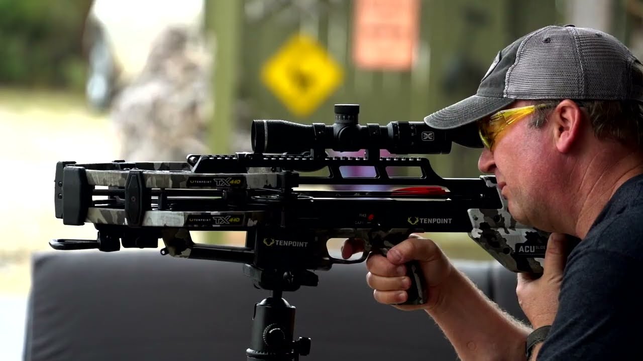 TenPoint Axis Tripod | Shooting Stability Designed for Blind Hunting | TenPoint Crossbows