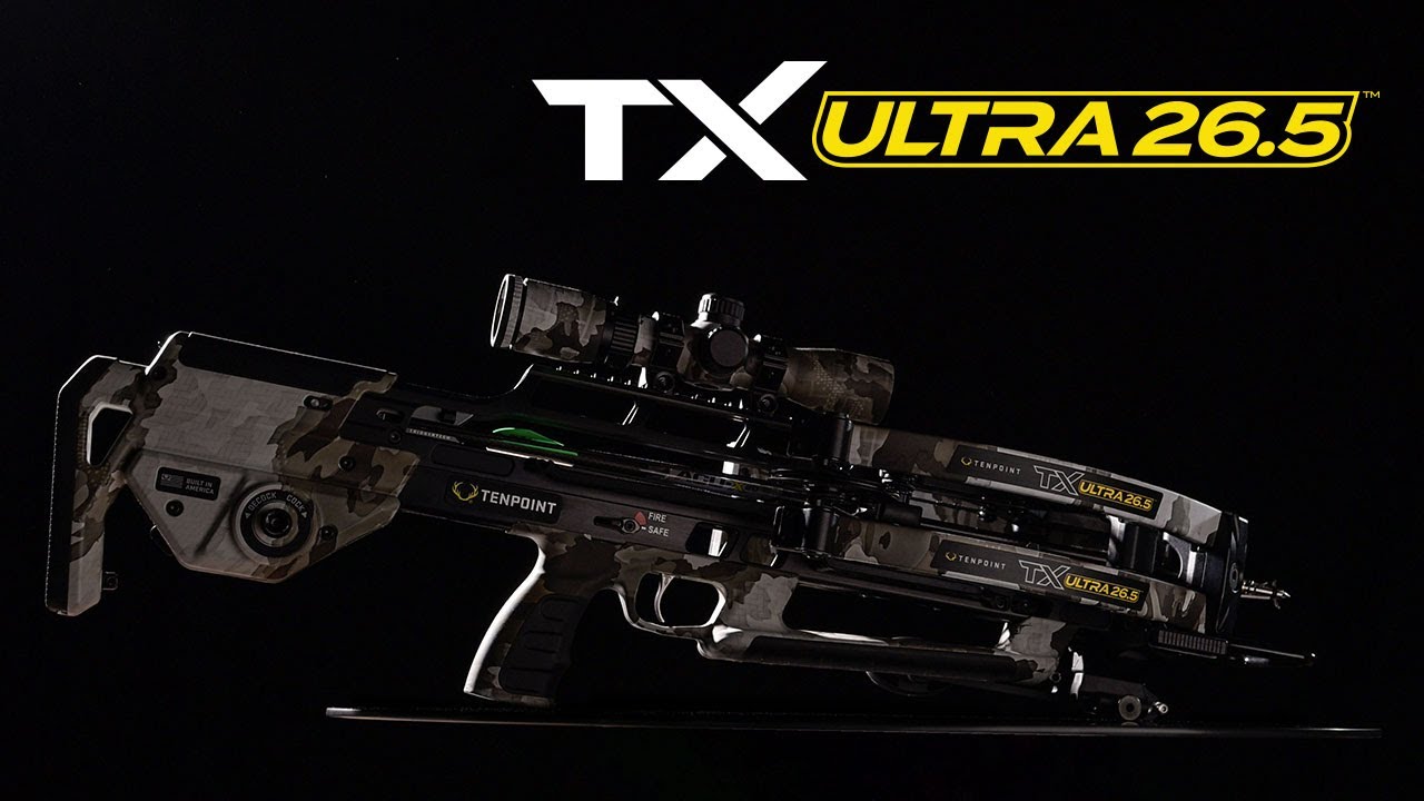 NEW TenPoint TX Ultra 26.5 | Our Shortest Forward Draw Crossbow Ever | TenPoint Crossbows