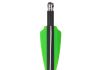 18" Excalibur V-Flight Pro, 2.5&Prime; Q2i Fusion X-II Vanes, Messing Insert, Illuminated, Rhino Beacon V-Nock (3 pk) (5420)
