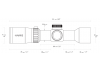 Hawke XB-1 1.5-5 X 32 SR Etched Reticle Zielfernrohr (4911)